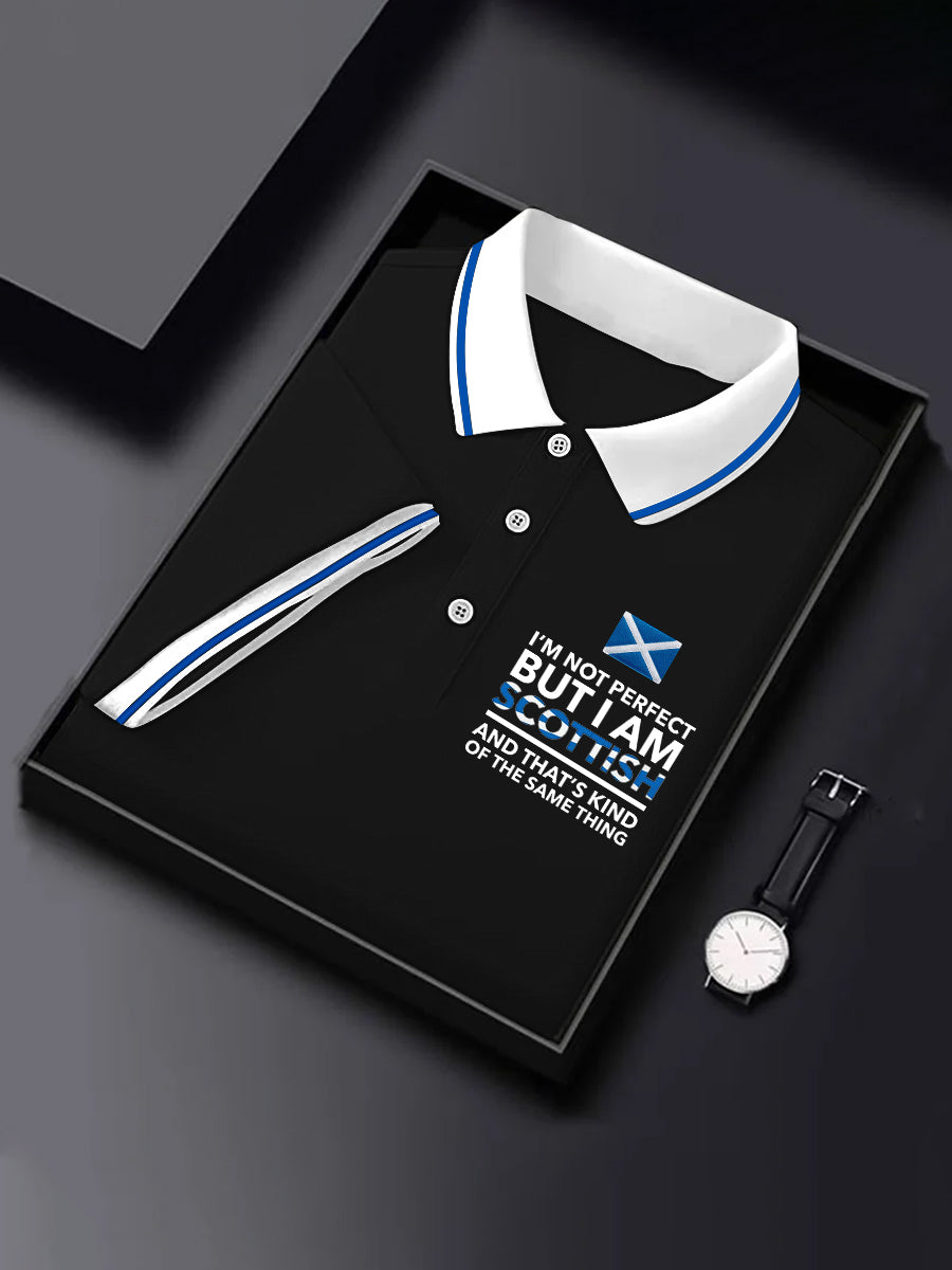 Men's Scottish Flag Short Sleeves Top