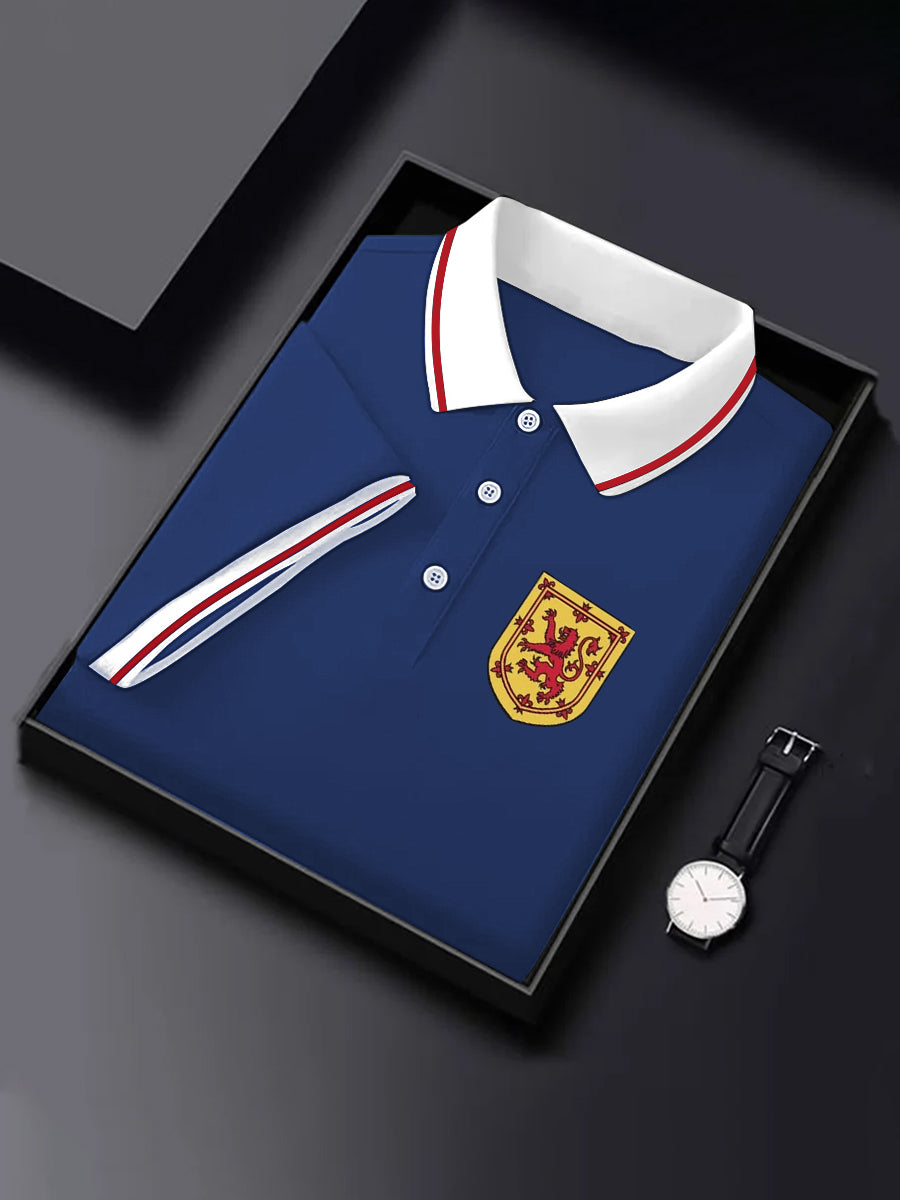 Men's Scottish Flag Short Sleeves Top