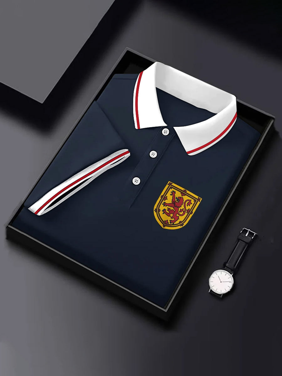 Men's Scottish Flag Short Sleeves Top