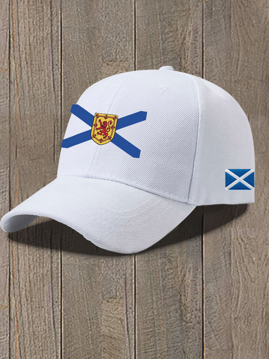 Unisex Scottish Flag Print Hat