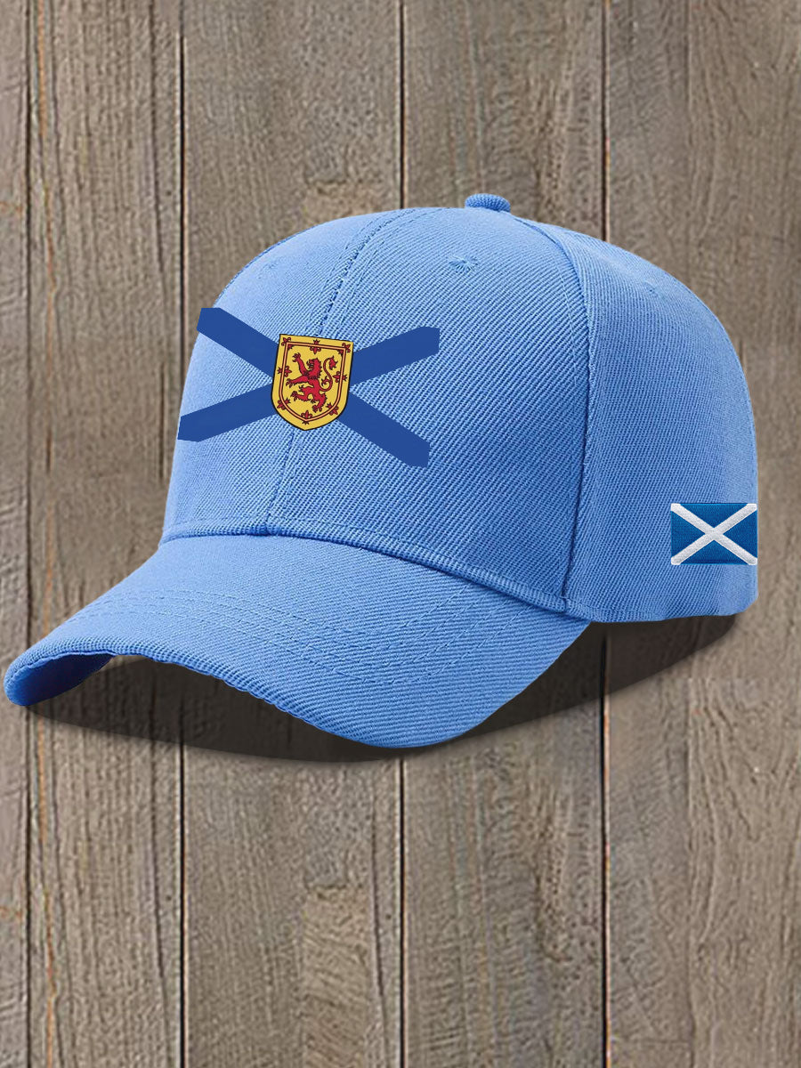 Unisex Scottish Flag Print Hat
