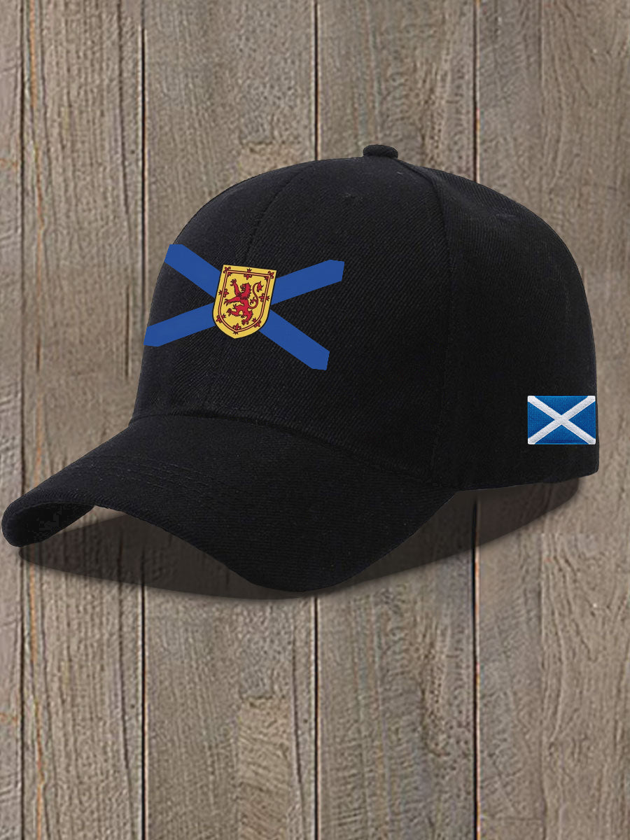 Unisex Scottish Flag Print Hat