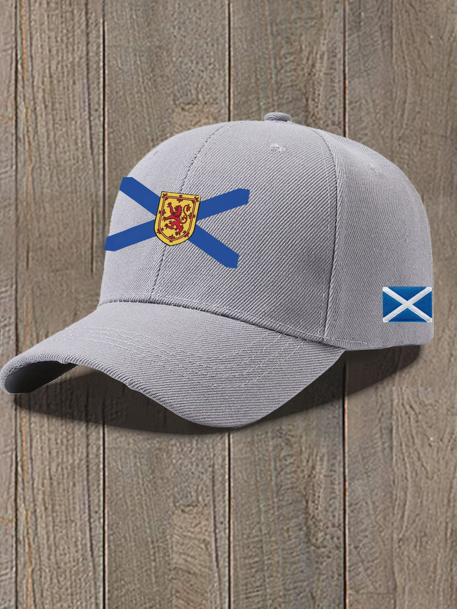 Unisex Scottish Flag Print Hat