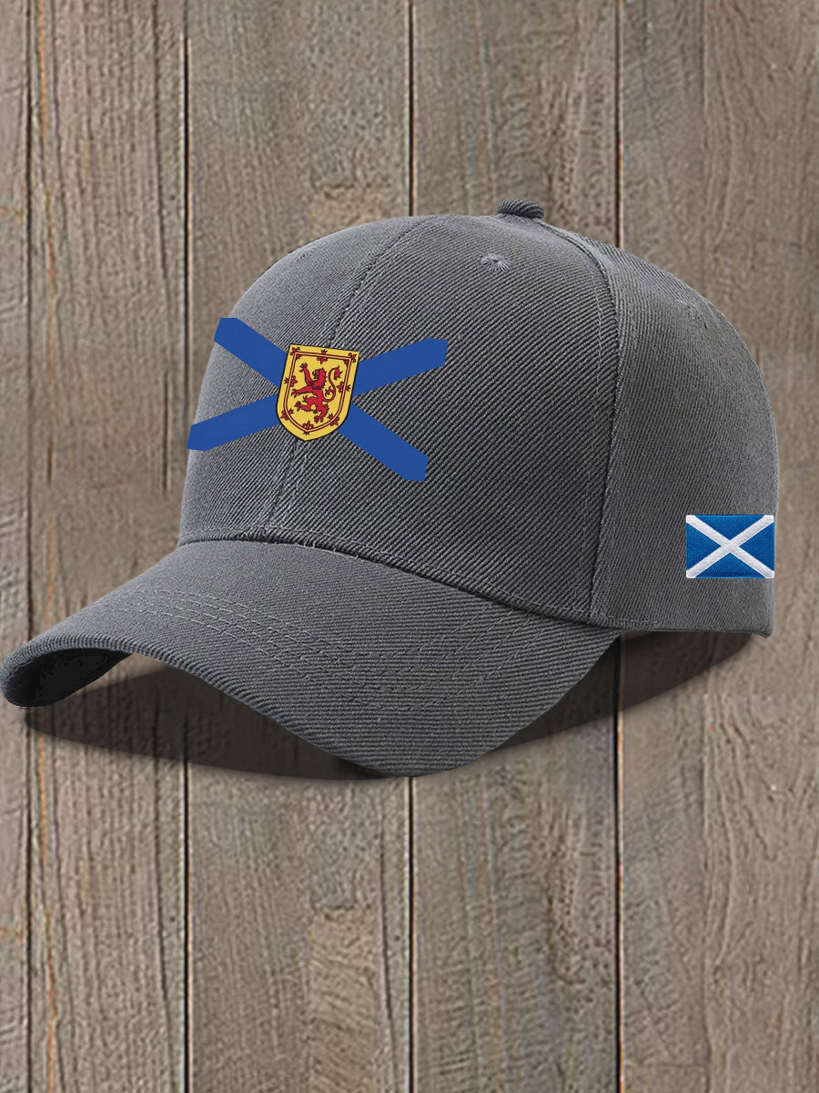 Unisex Scottish Flag Print Hat
