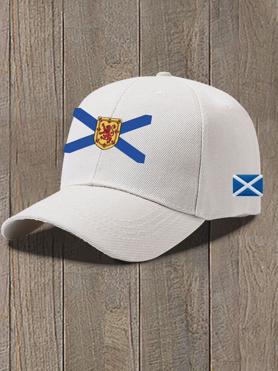 Unisex Scottish Flag Print Hat