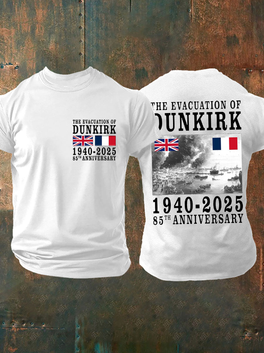 Men's Dunkirk Evacuation 85th Little Ships Printed T-shirt