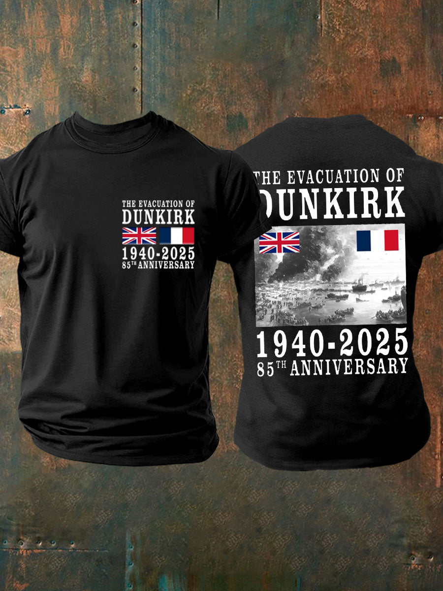 Men's Dunkirk Evacuation 85th Little Ships Printed T-shirt