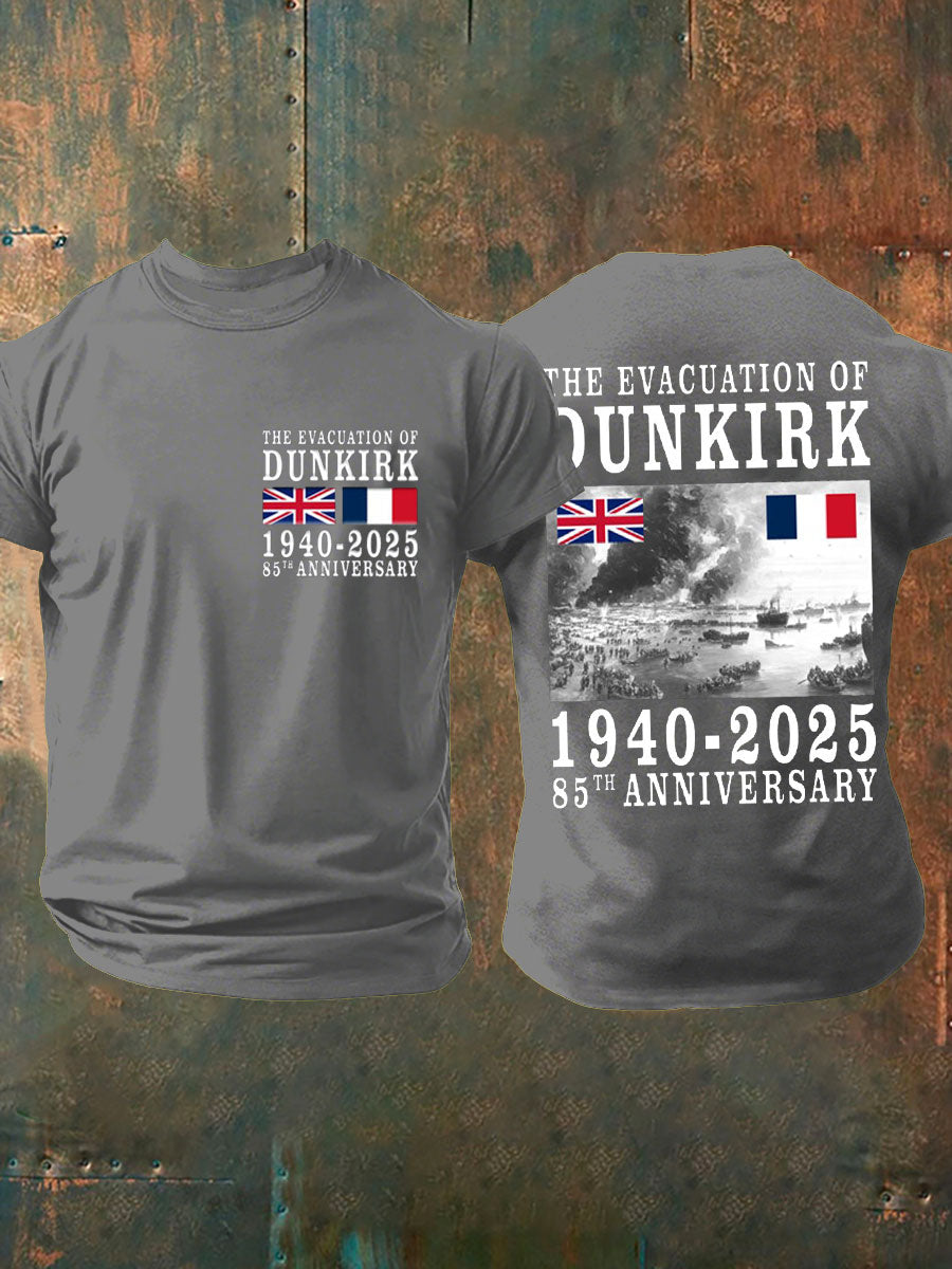 Men's Dunkirk Evacuation 85th Little Ships Printed T-shirt