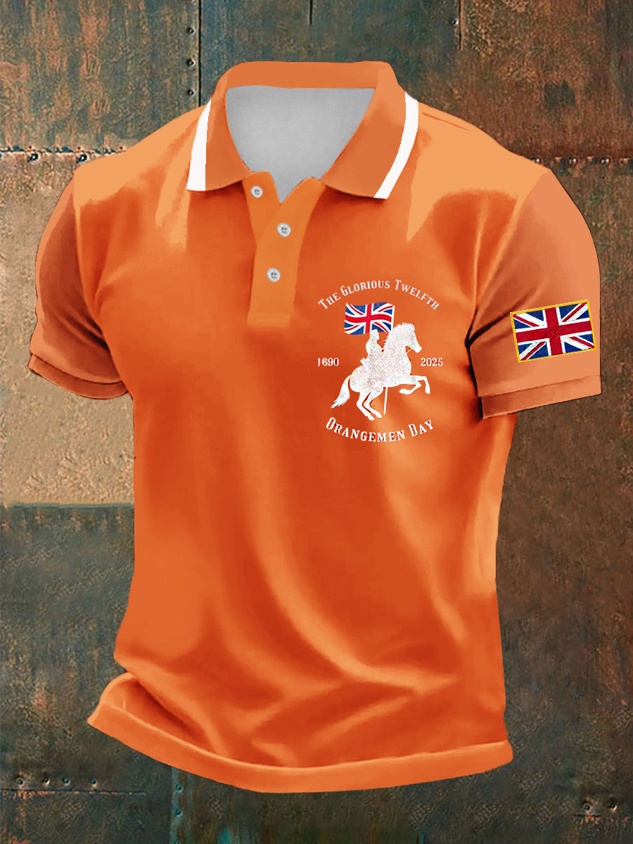Men's Glorious Twelfth King William Of Orangemen Day 1690 2025 T-Shirt