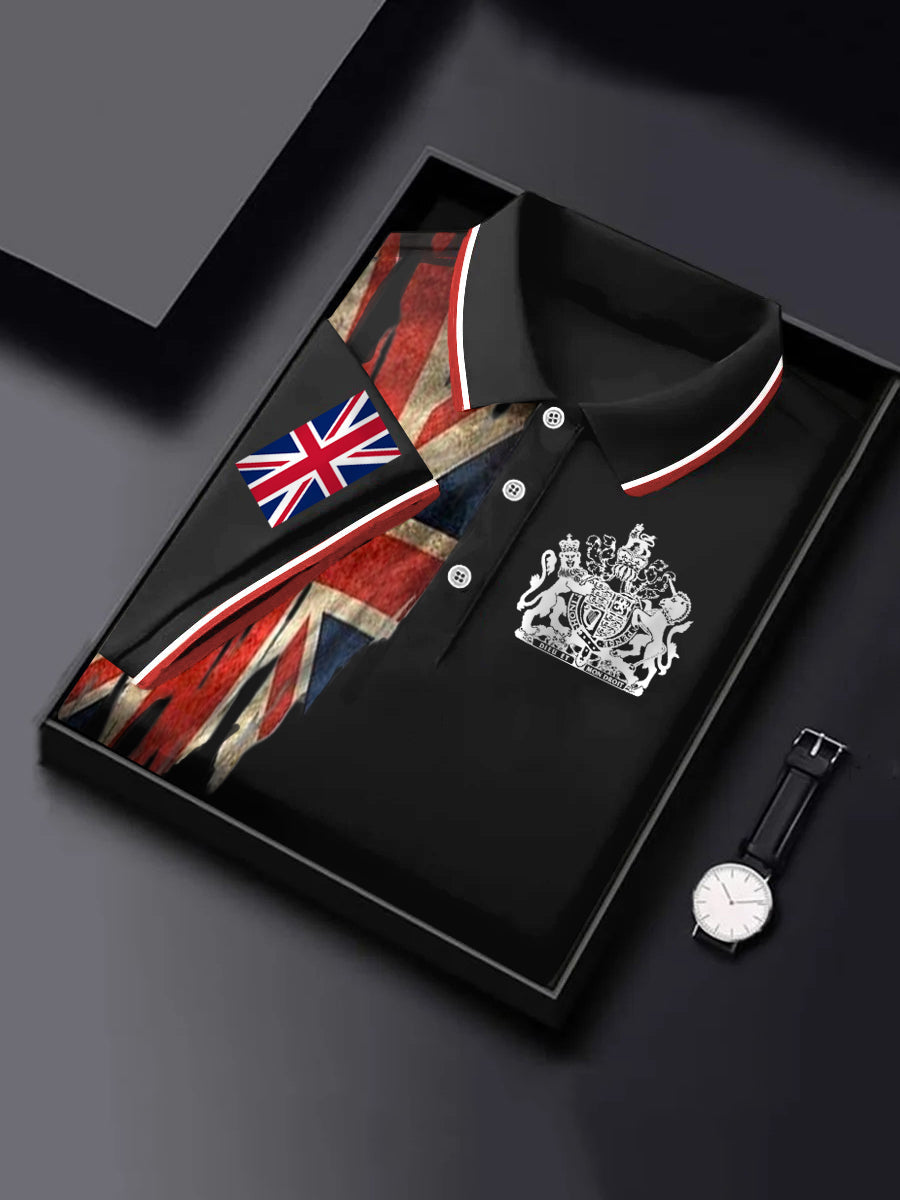 Men's United Kingdom Print Short Sleeve Shirt