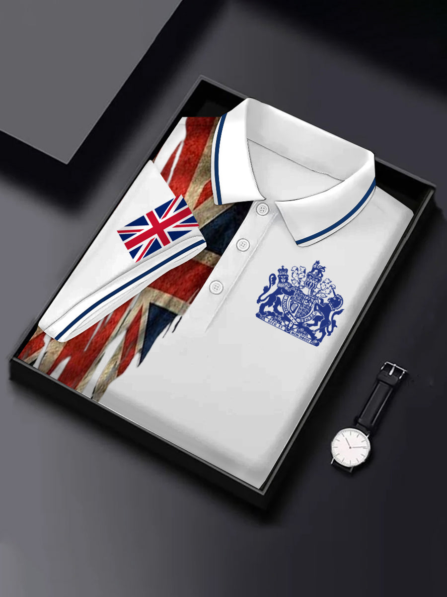 Men's United Kingdom Print Short Sleeve Shirt