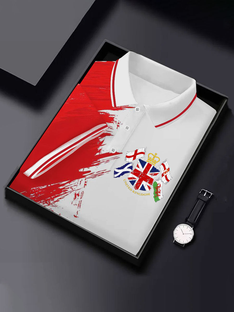 Men's Northern Ireland Printed Casual Short Sleeve Top