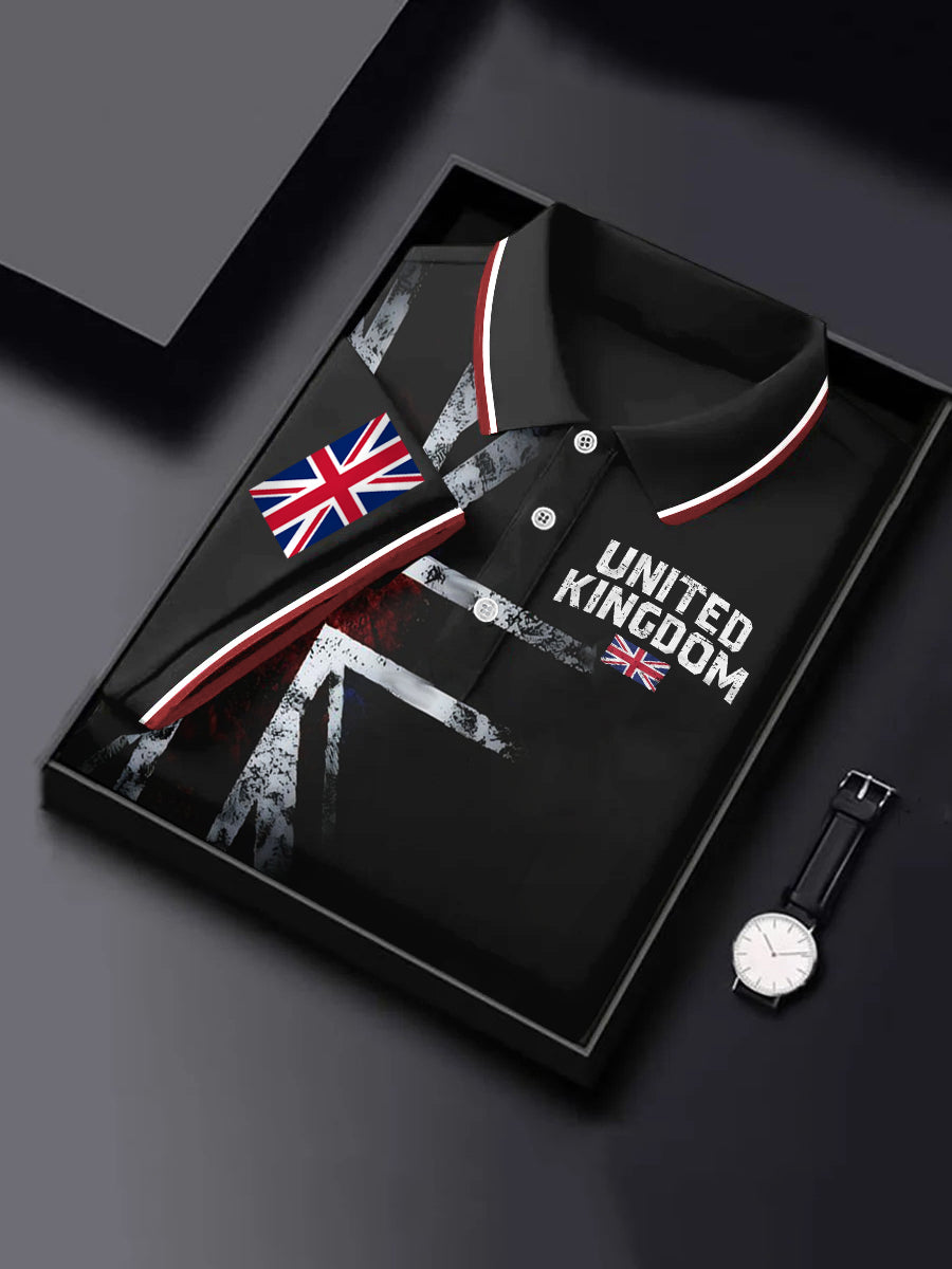 Men's United Kingdom Print Short Sleeve Shirt