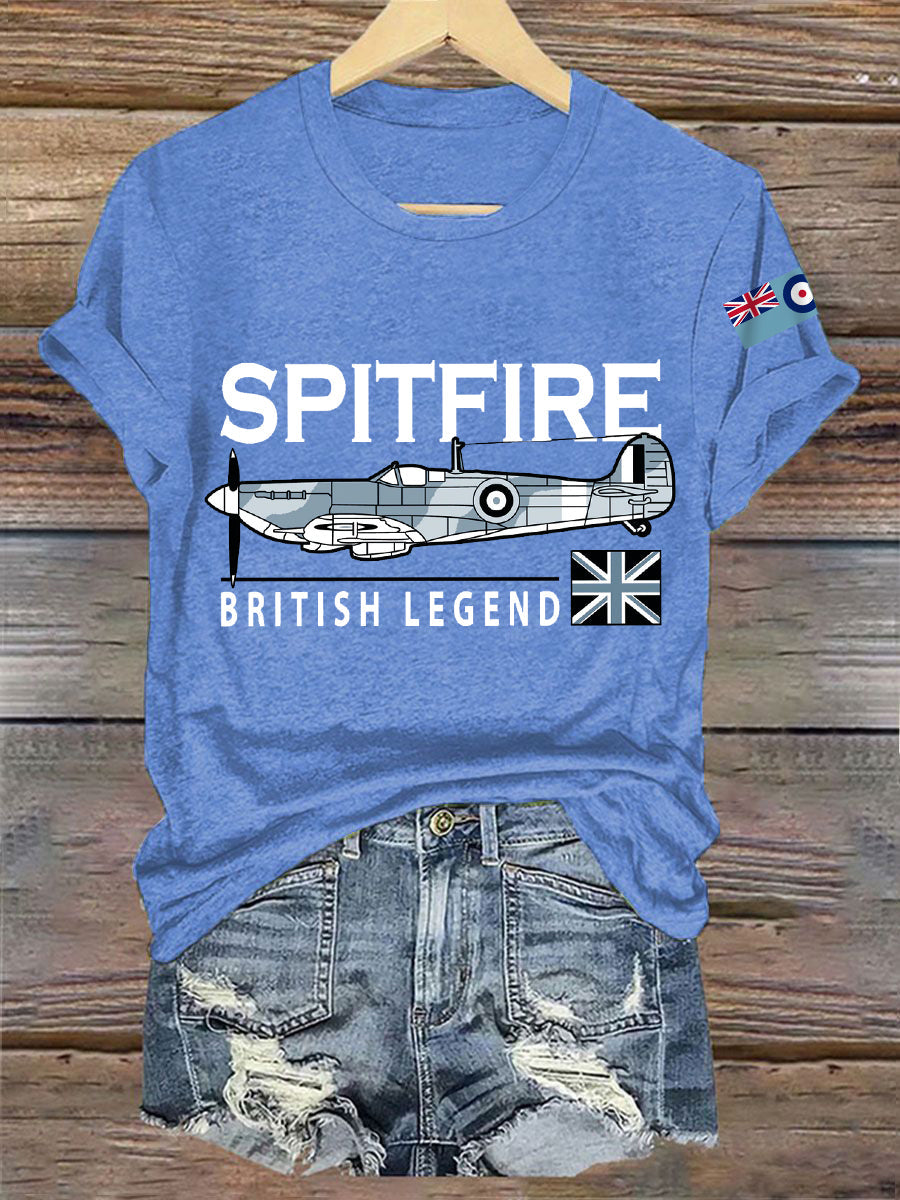 Women's Vintage Spitfire British Legend Casual Tee