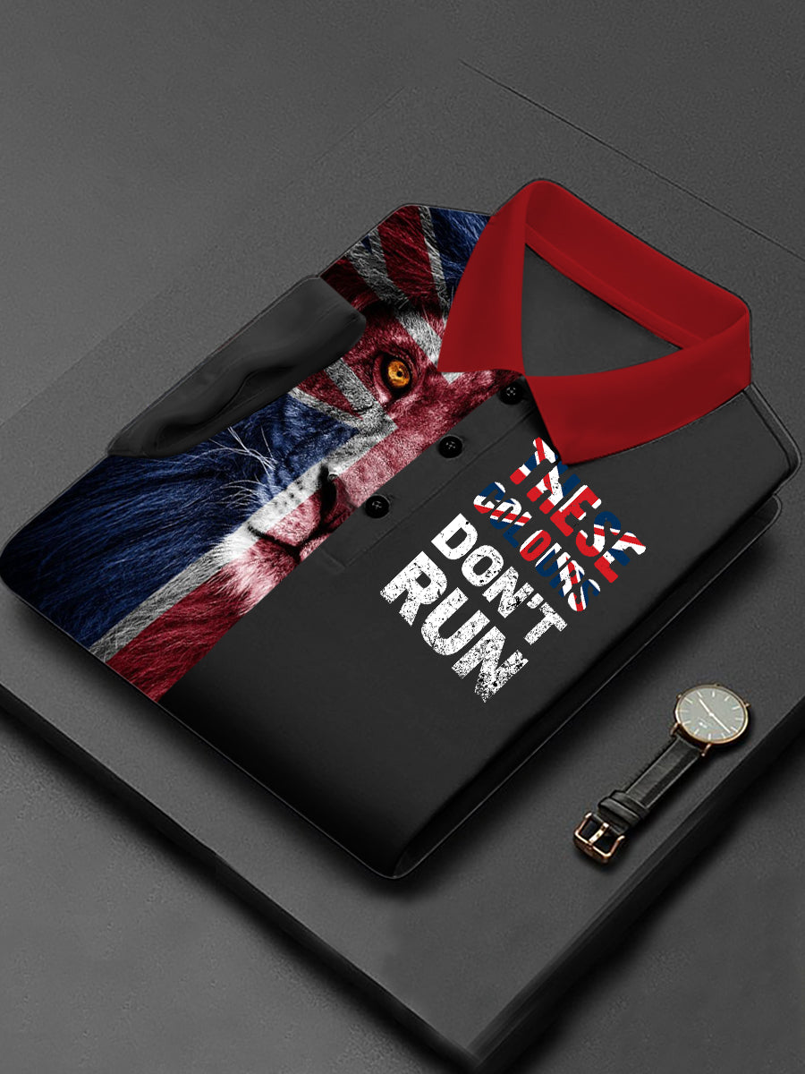 Men's These Colours Dont Run Short Sleeve Shirt