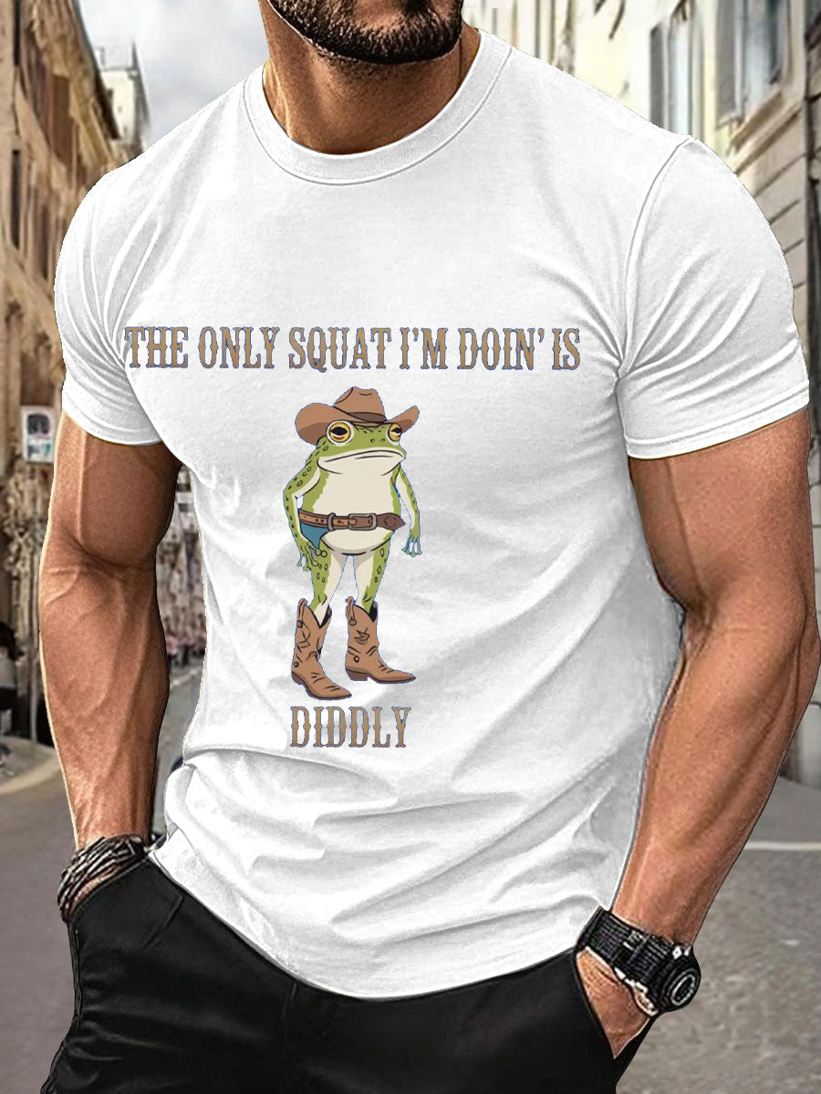 Men's British Farming Printed T-shirt