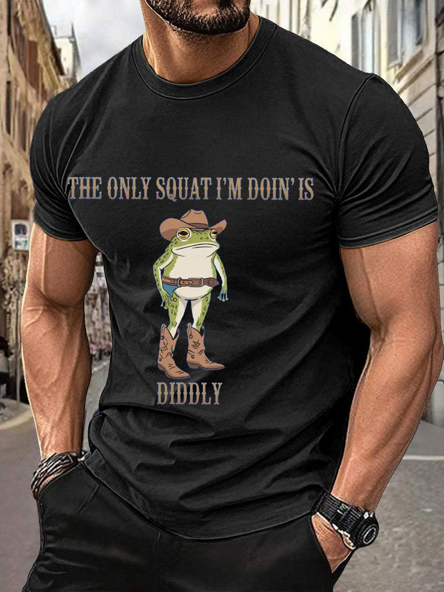 Men's British Farming Printed T-shirt