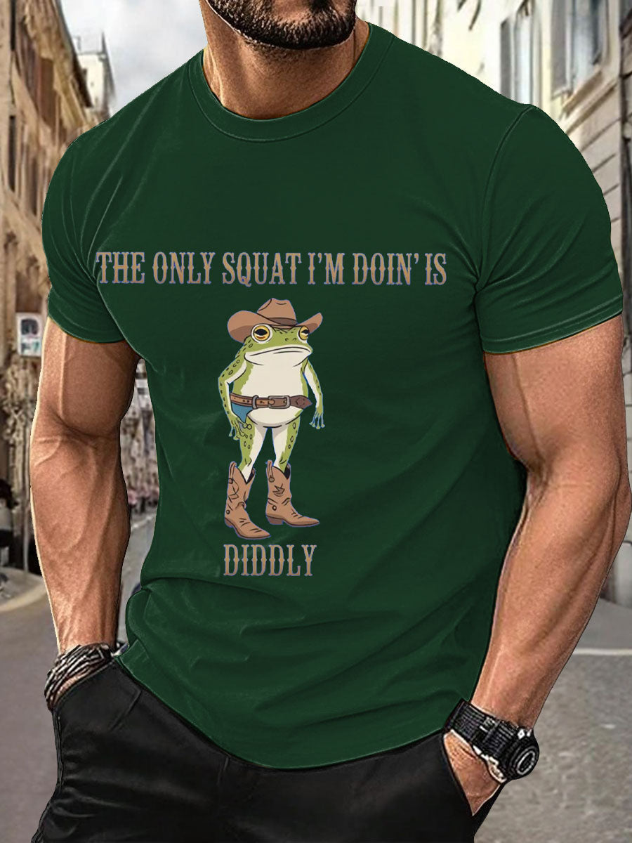 Men's British Farming Printed T-shirt