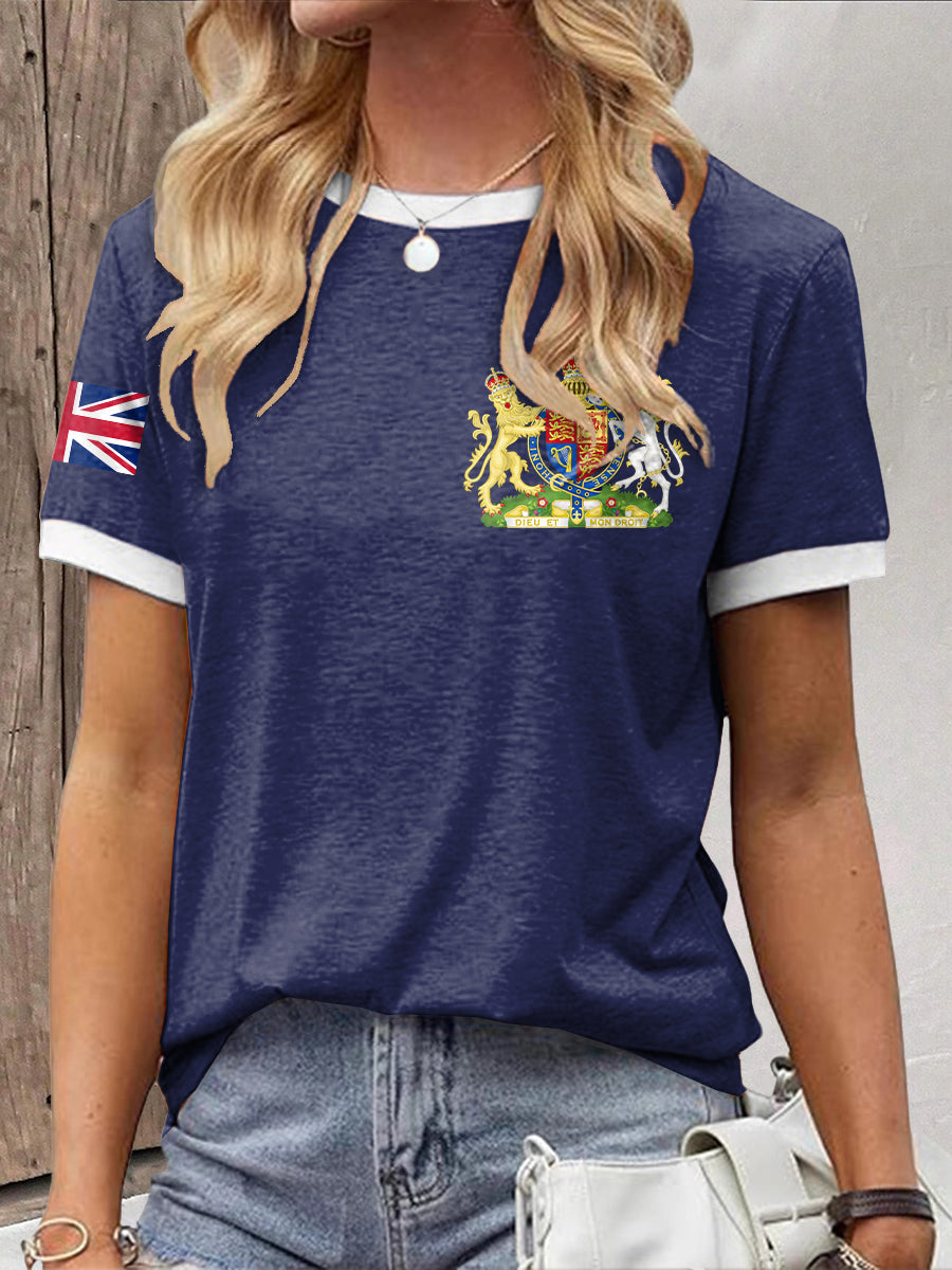 Women's United Kingdom Print Short Sleeve T-shirt