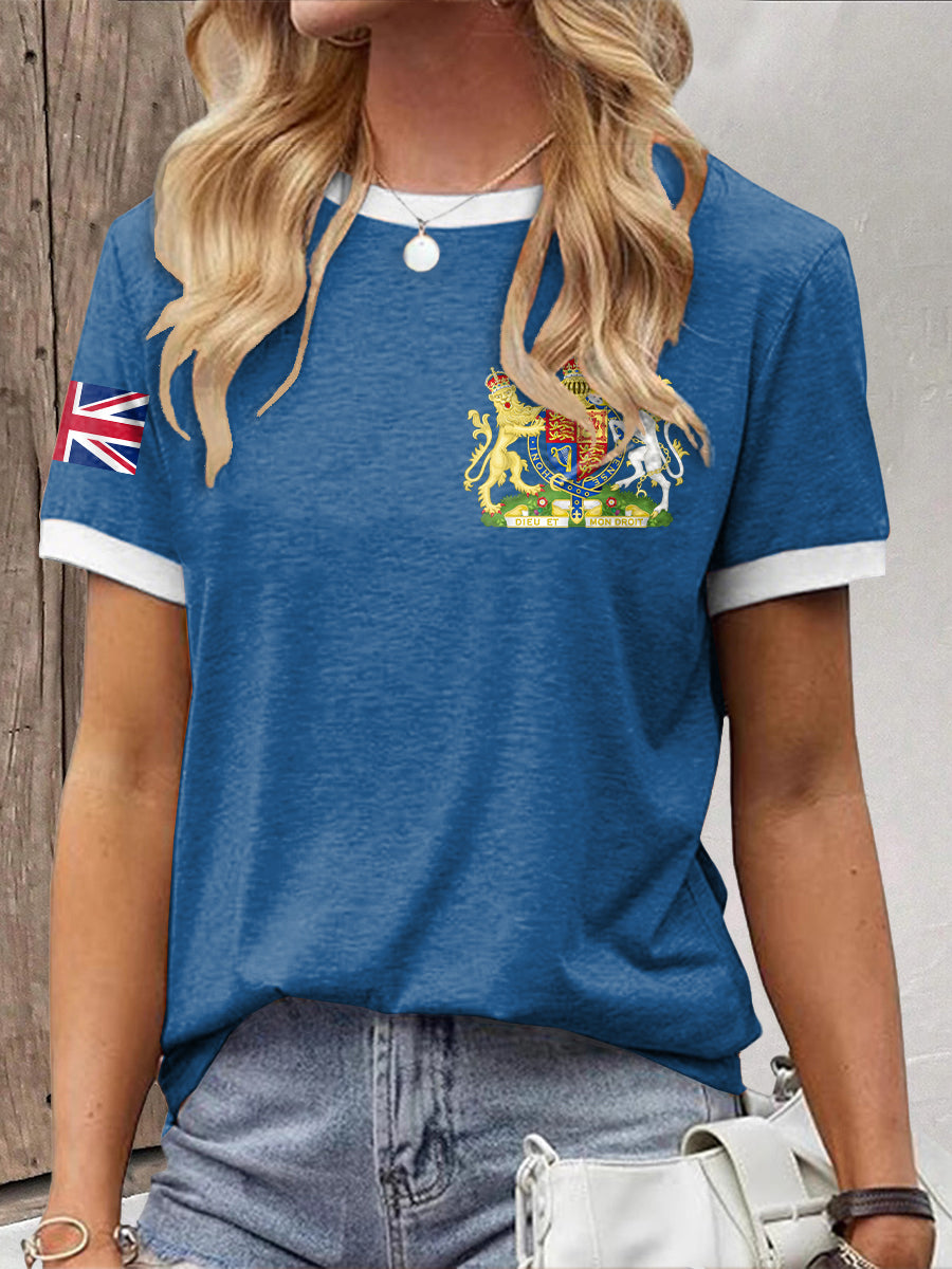 Women's United Kingdom Print Short Sleeve T-shirt
