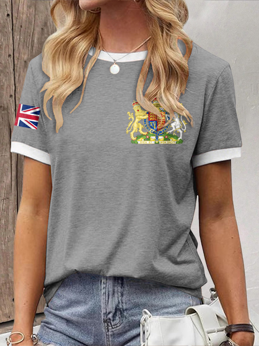 Women's United Kingdom Print Short Sleeve T-shirt