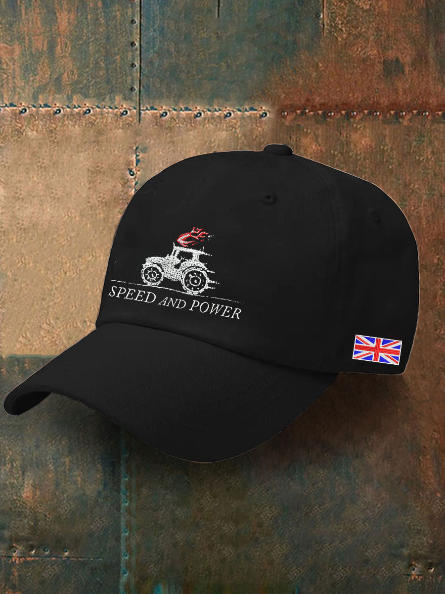Unisex British Farming Printed Hat
