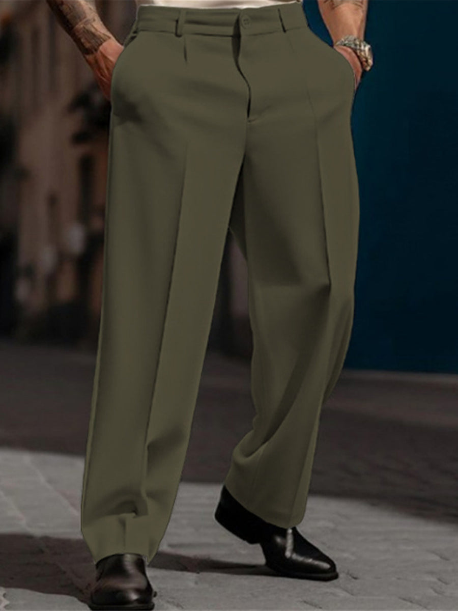 Men's Casual Solid Color Pants
