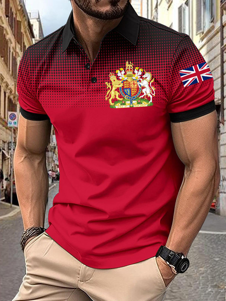 Men's United Kingdom Print short sleeve shirt