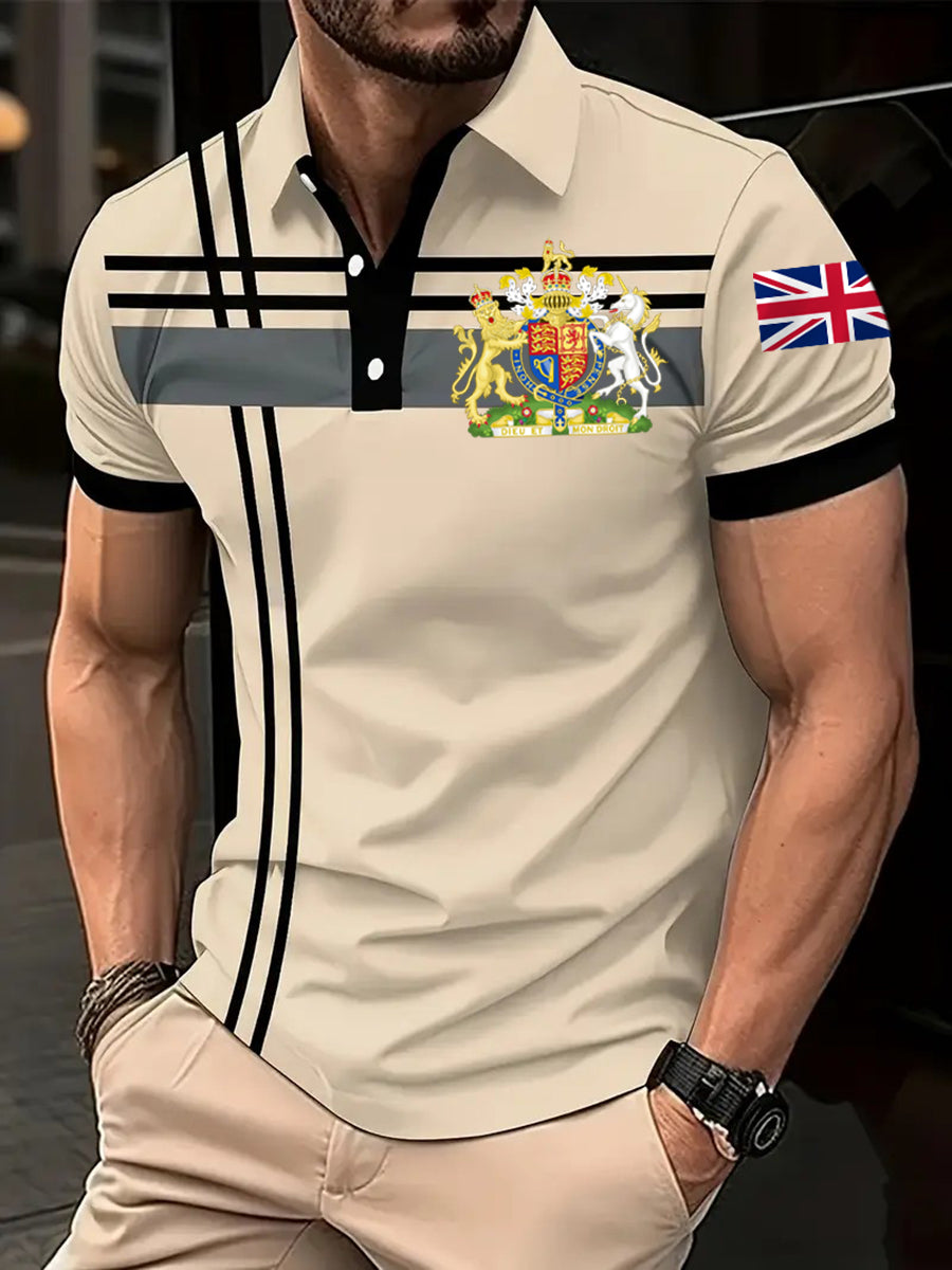 Men's United Kingdom Print short sleeve shirt