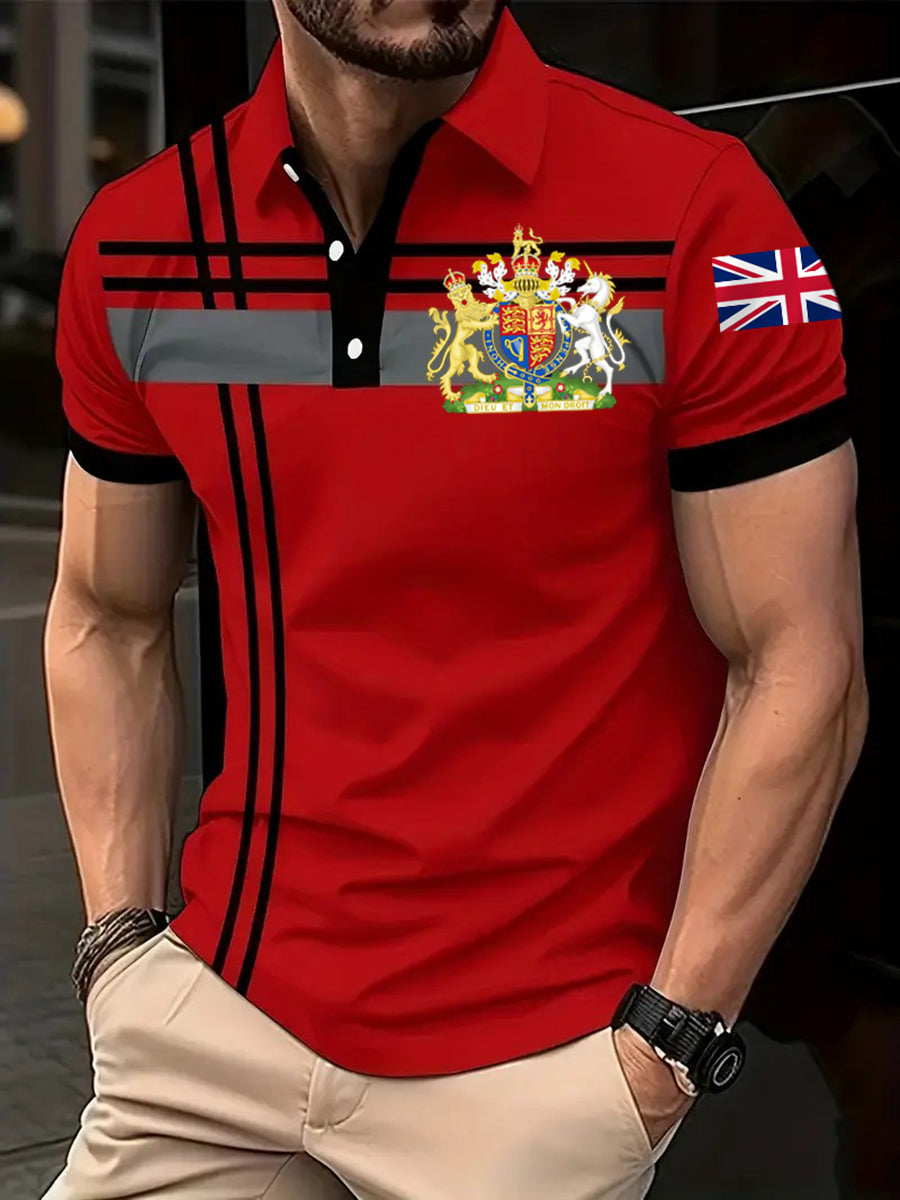 Men's United Kingdom Print short sleeve shirt