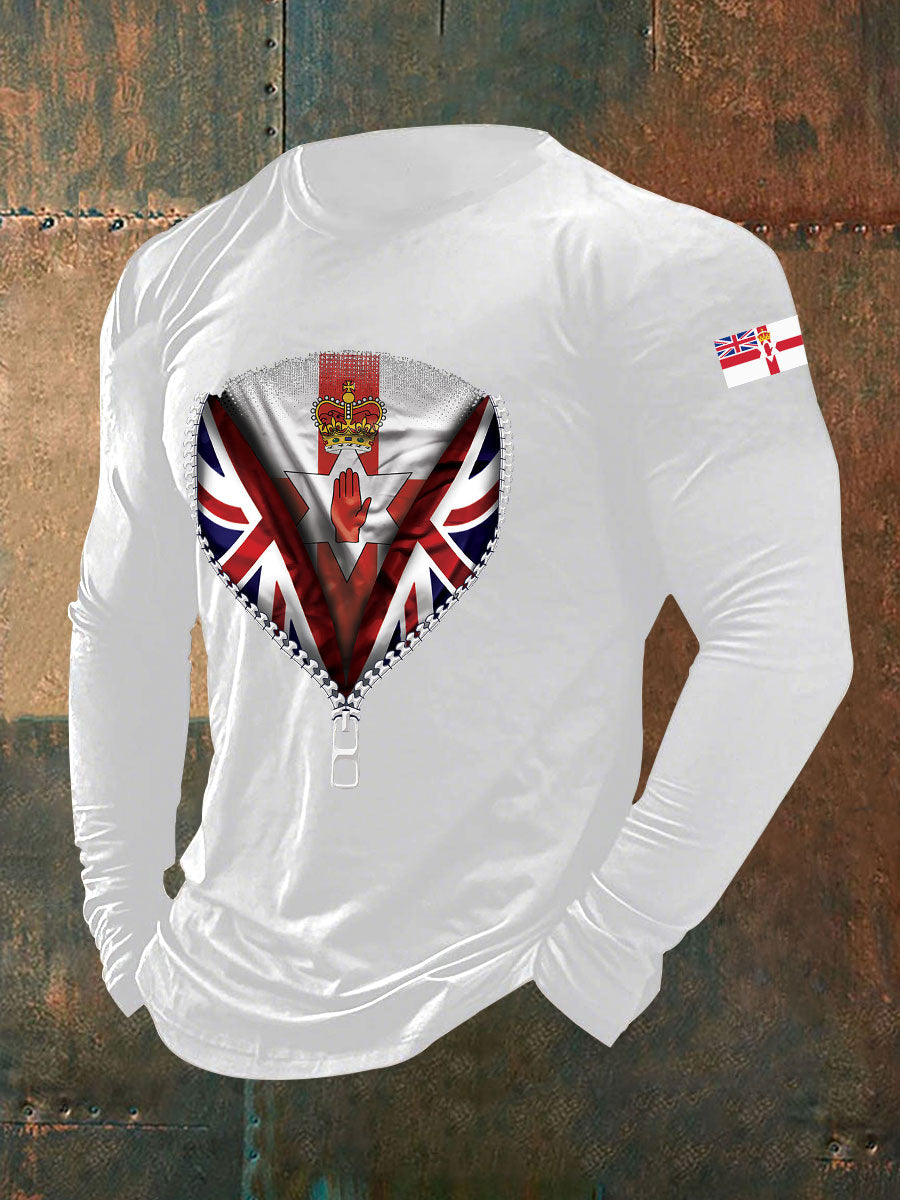 Men's Northern Ireland Printed Casual T-Shirt