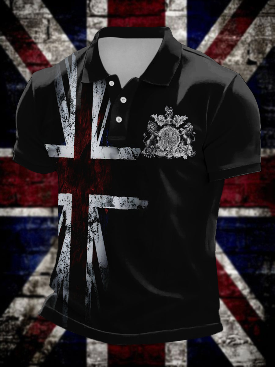 Men's UK Print short sleeve shirt