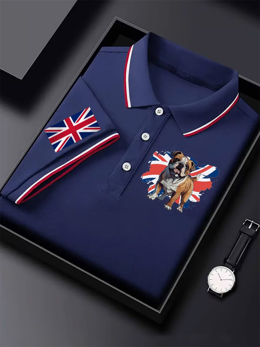 Men's Vintage British Bulldog Casual Shirt