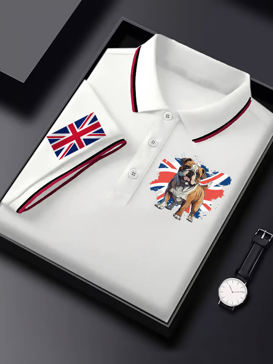 Men's Vintage British Bulldog Casual Shirt