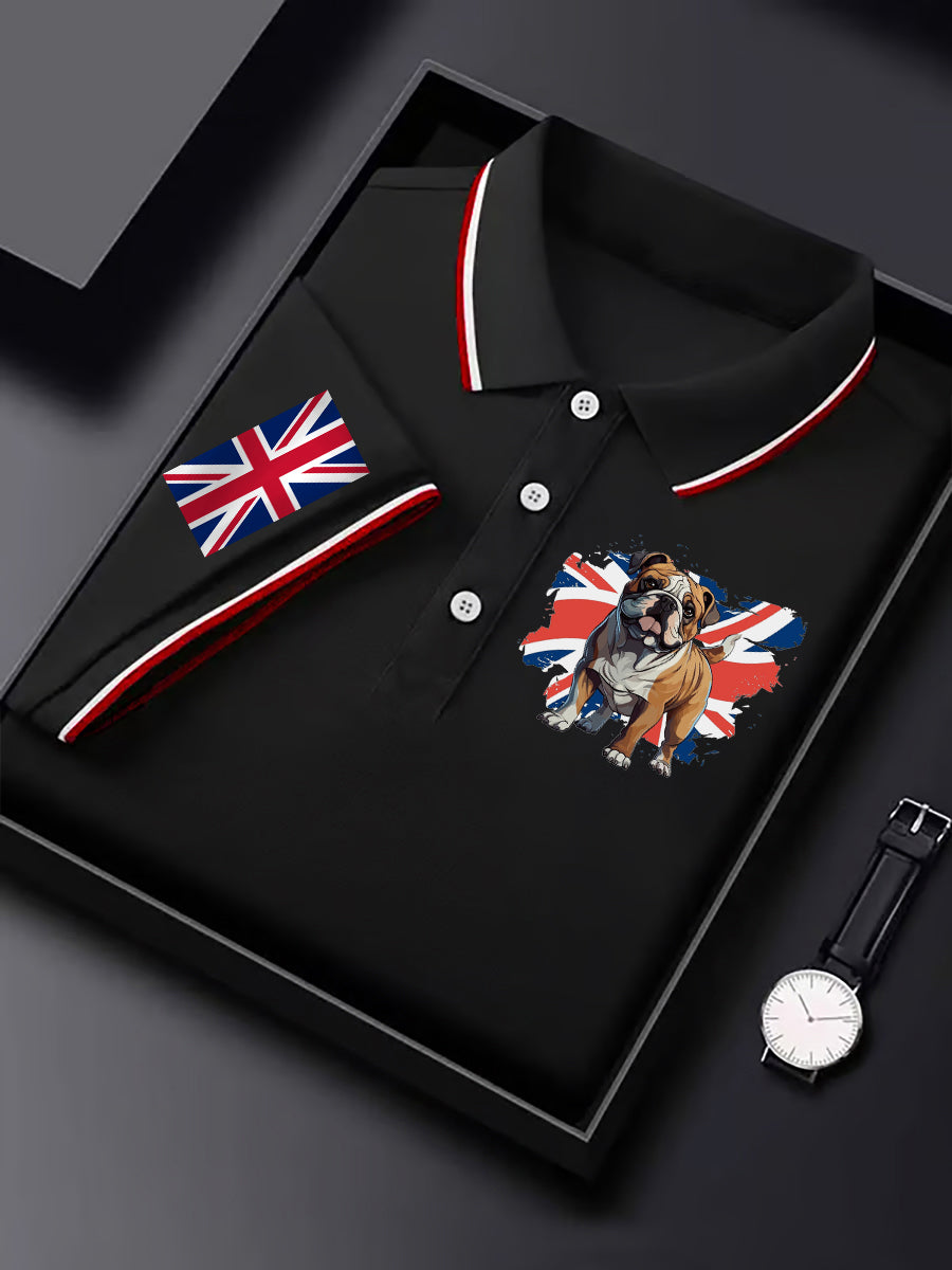 Men's Vintage British Bulldog Casual Shirt