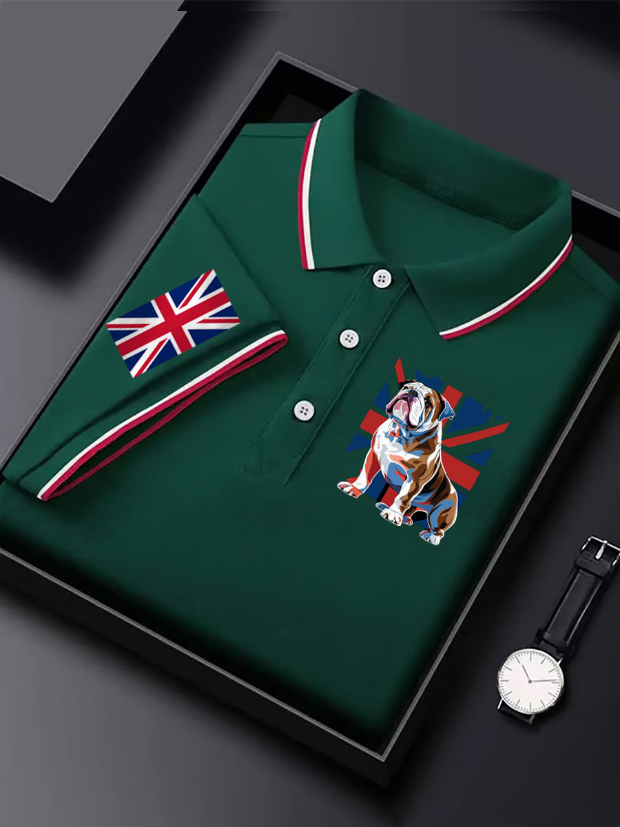 Men's Vintage British Bulldog Casual Shirt