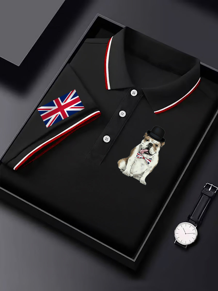 Men's Vintage British Bulldog Casual Shirt