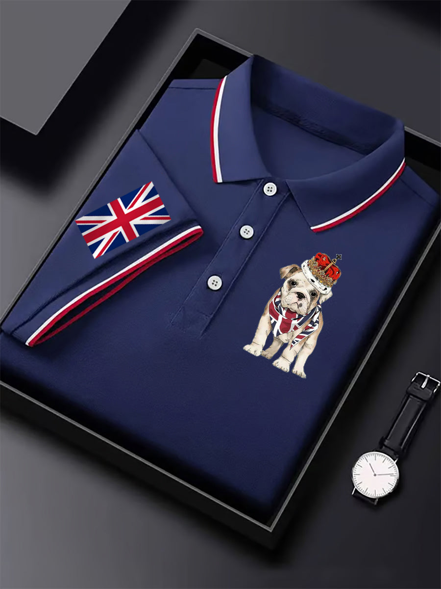 Men's Vintage British Bulldog Casual Shirt