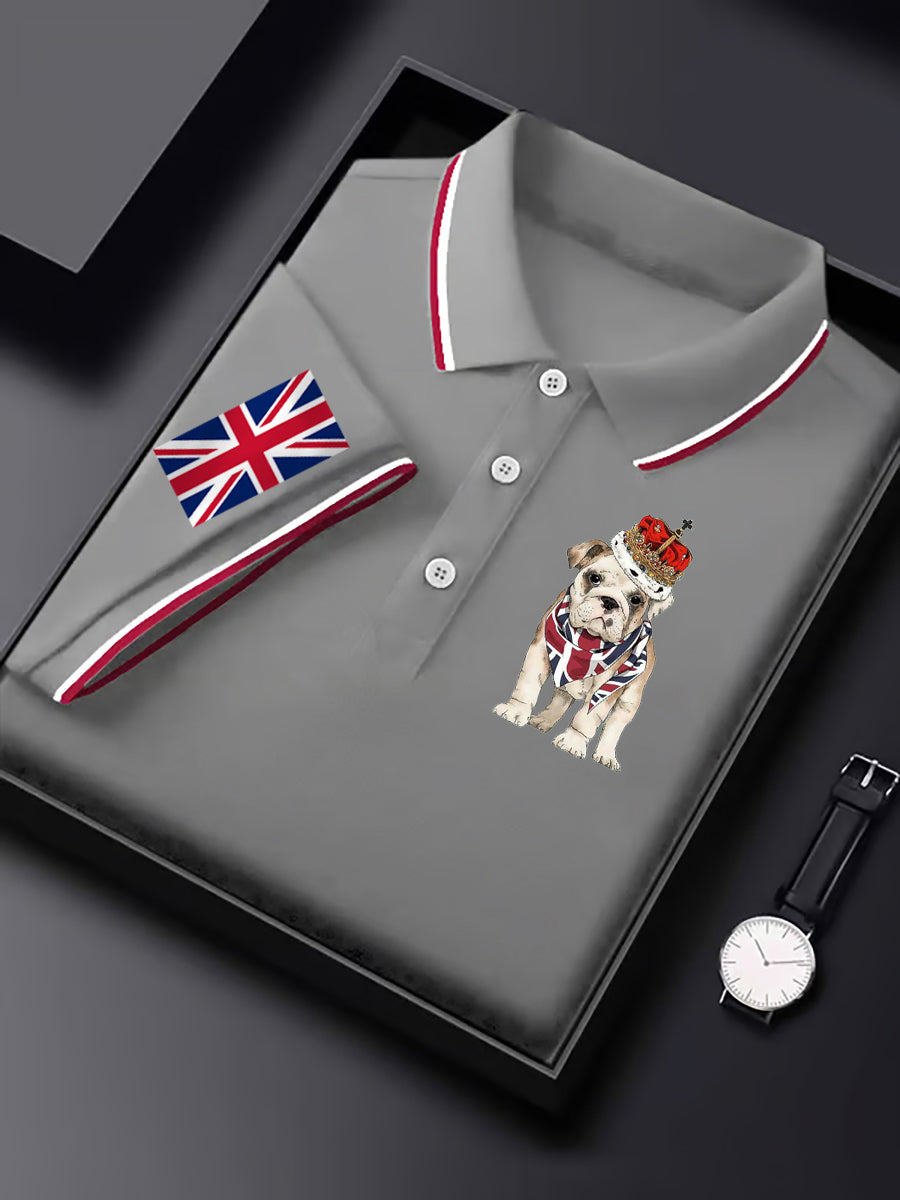 Men's Vintage British Bulldog Casual Shirt