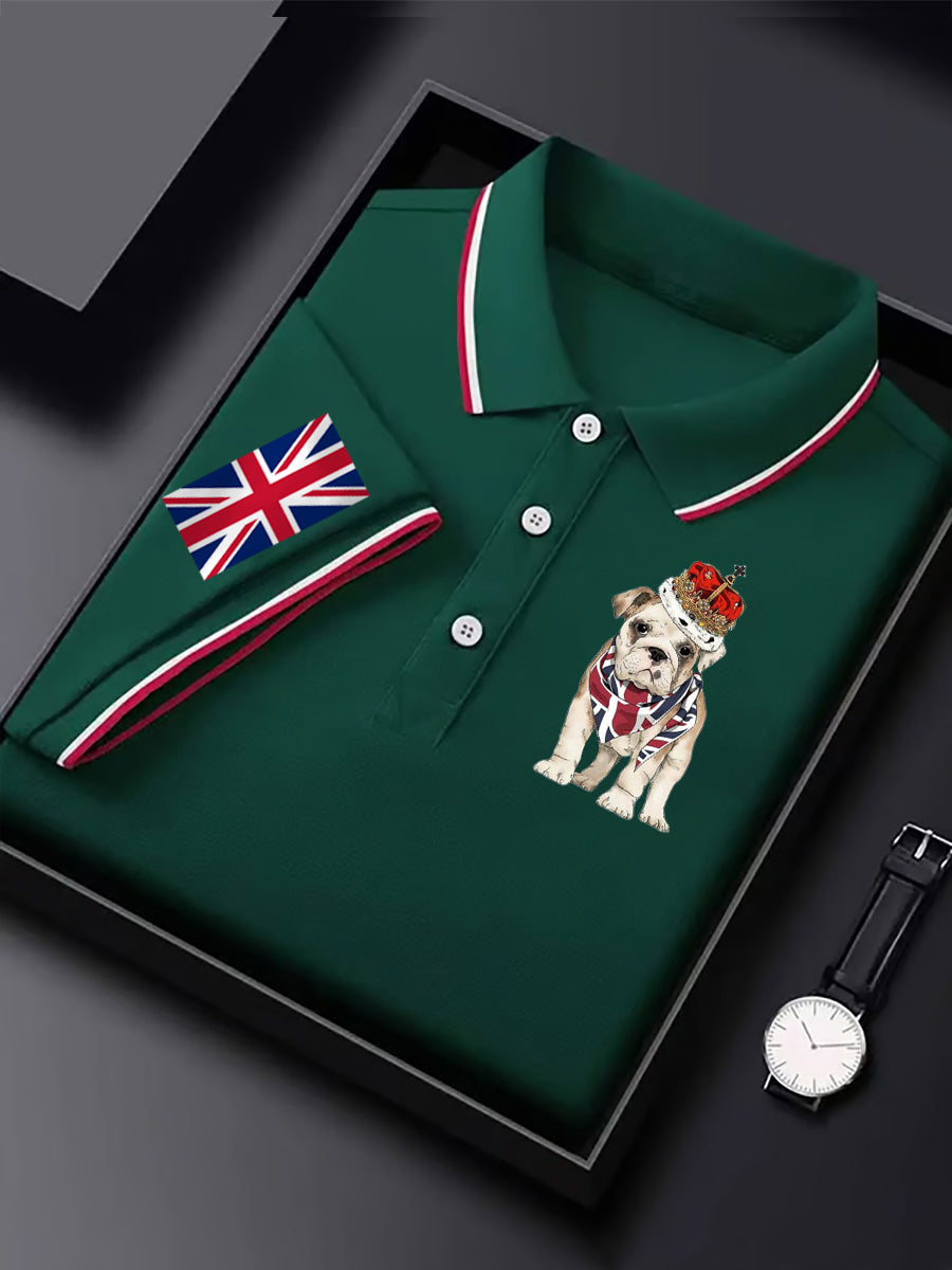 Men's Vintage British Bulldog Casual Shirt