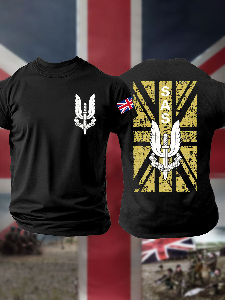 Men's SAS Special Air Service Printed T-shirt