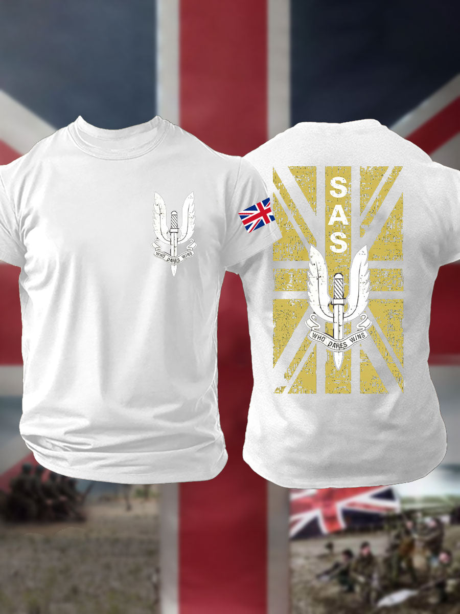 Men's SAS Special Air Service Printed T-shirt