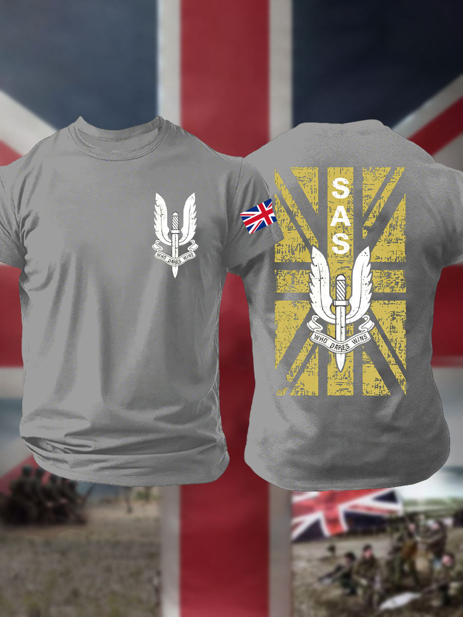 Men's SAS Special Air Service Printed T-shirt