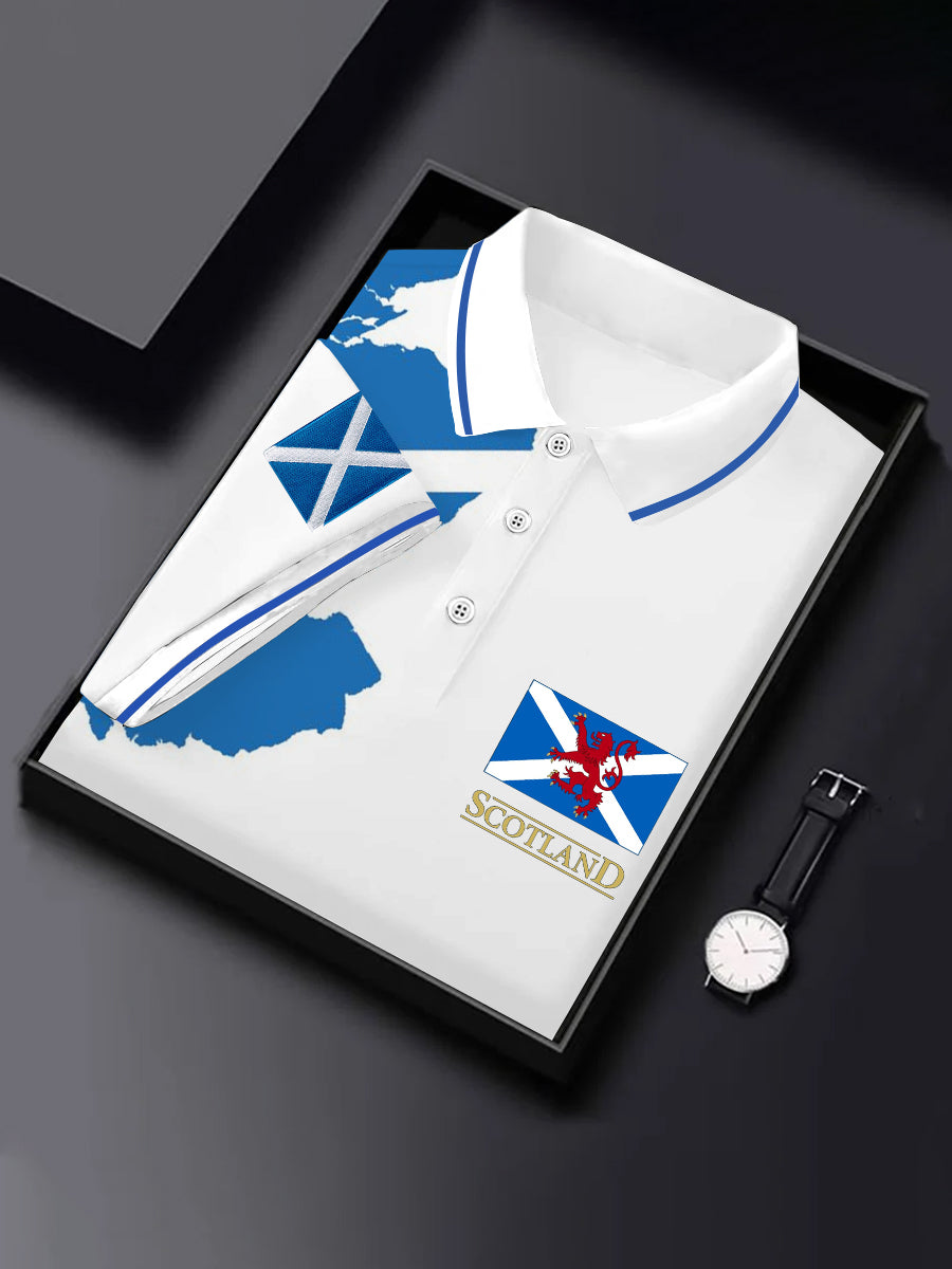 Men's Scottish Flag Short Sleeves Top