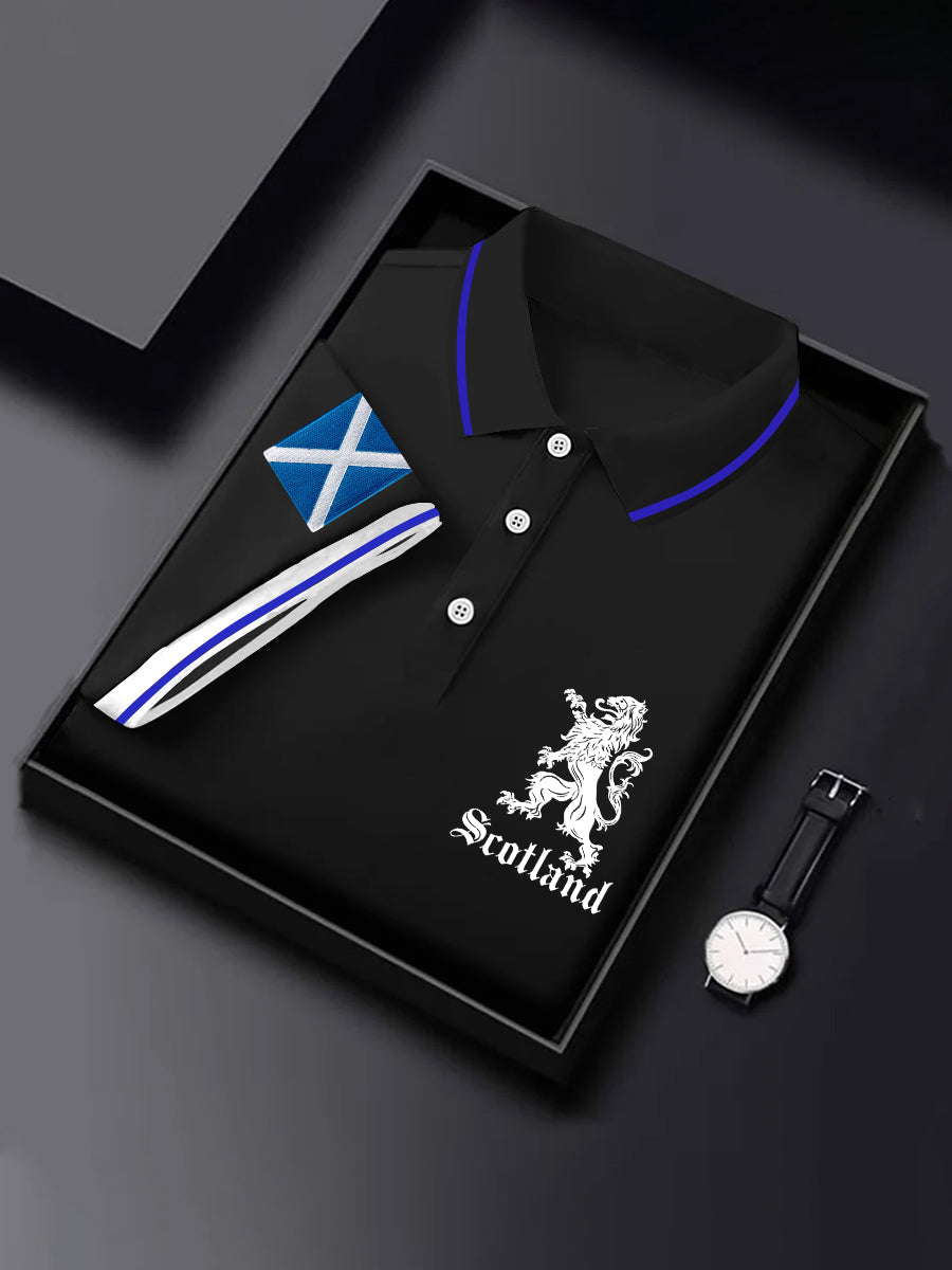 Men's Scottish Flag Short Sleeves Top