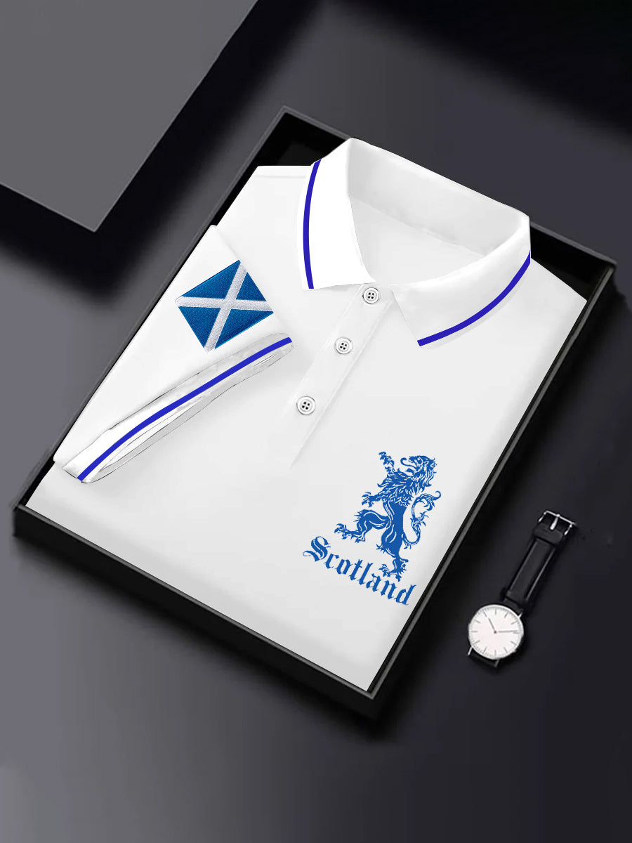 Men's Scottish Flag Short Sleeves Top