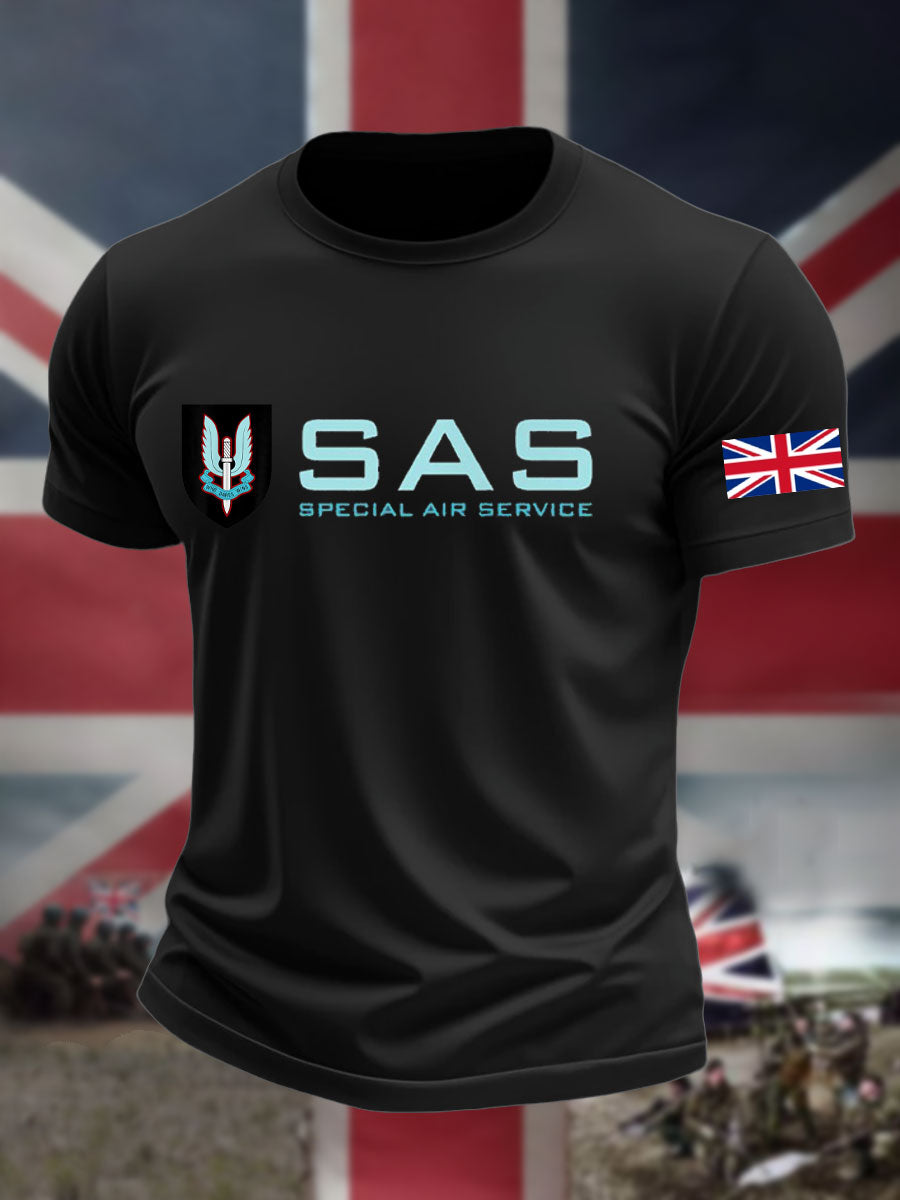 Men's SAS Special Air Service Printed T-shirt