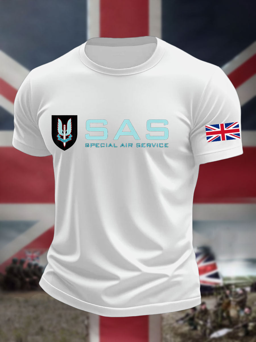 Men's SAS Special Air Service Printed T-shirt