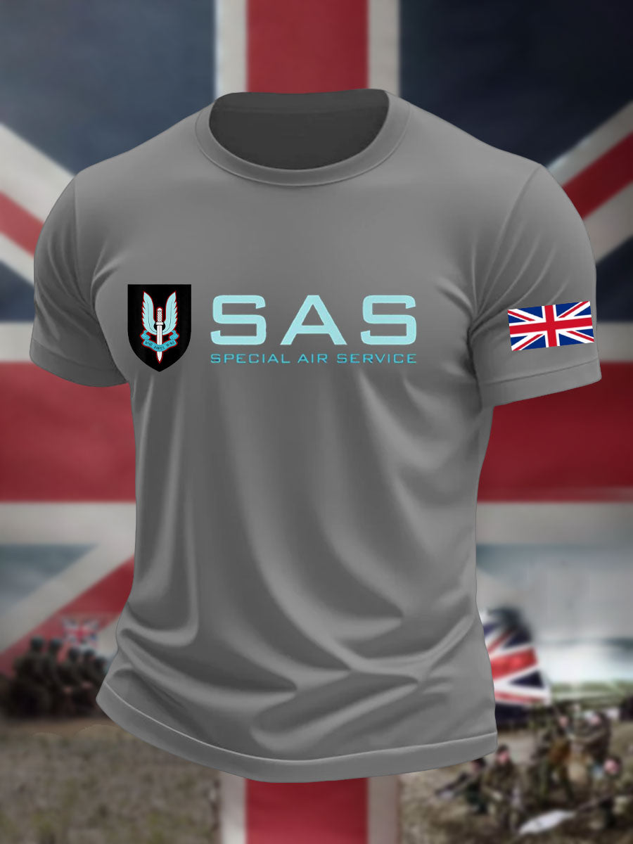 Men's SAS Special Air Service Printed T-shirt