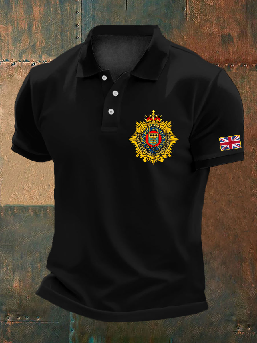 Men's Business Style Badge Top